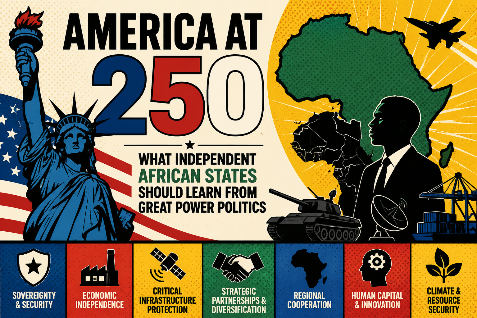 ​America at 250: What Independent African States Should Learn from Great Power Politics